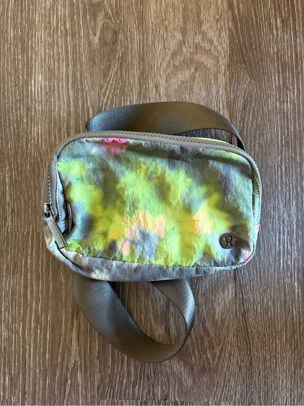 Lululemon Tie-Dye Yellow Crossbody Belt Bag
